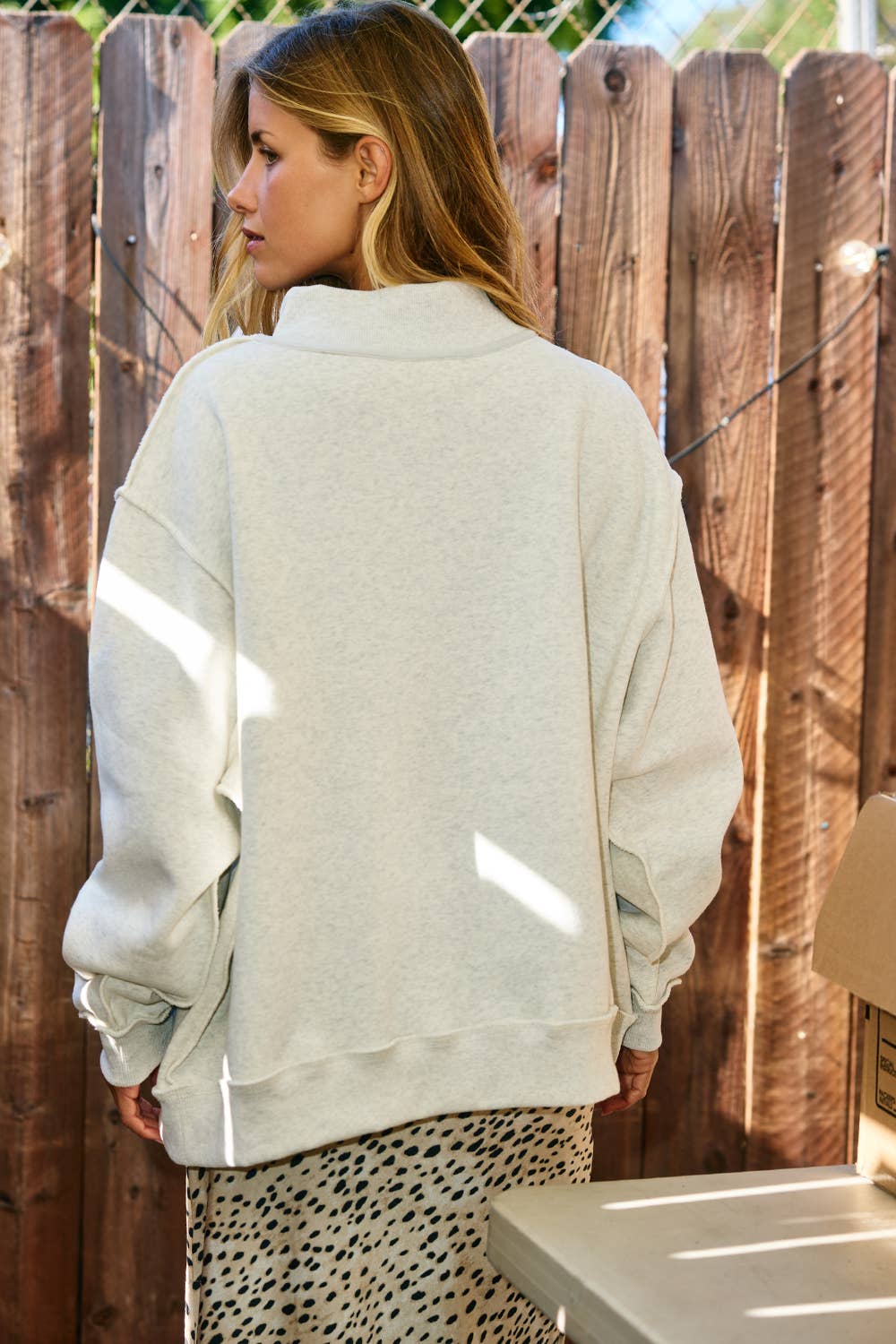 'JESUS & GOD IS GOOD' Reversible Sweatshirt