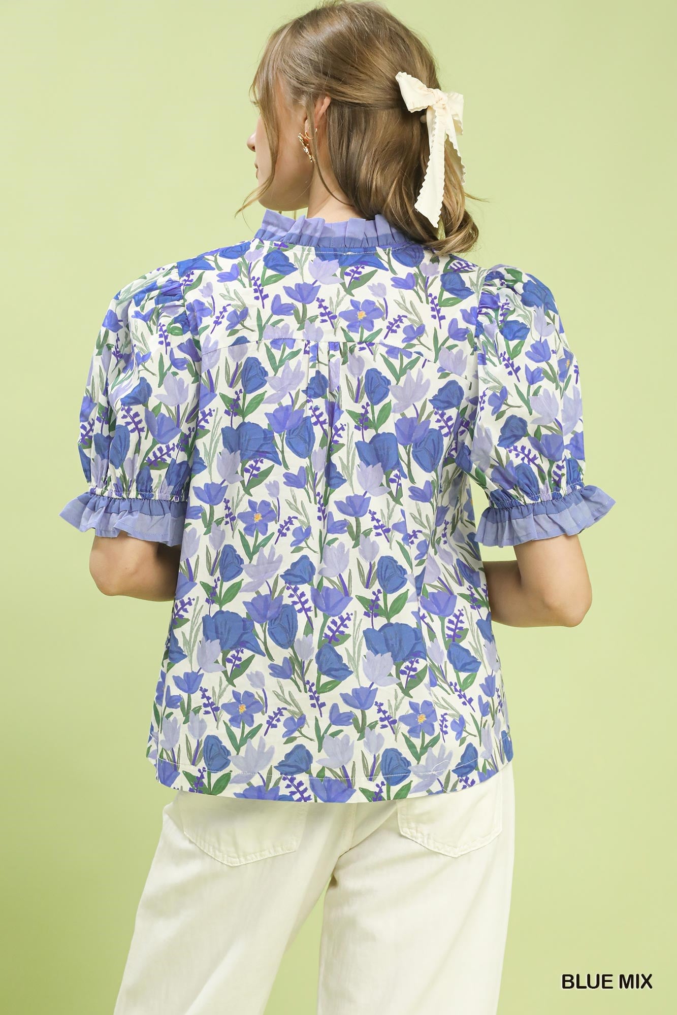 Betty Blue Flower Shirt