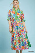 Patty Patterned Dress
