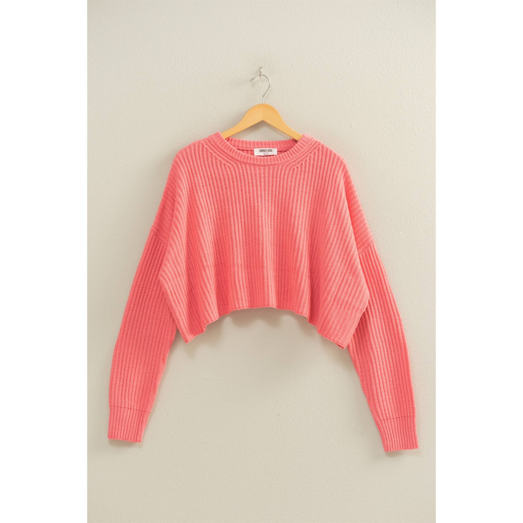 Cassey Cropped Knit Sweater