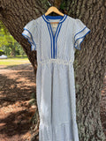 Umgee Striped Dress- Plus Size