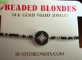 BB- GC on black beads