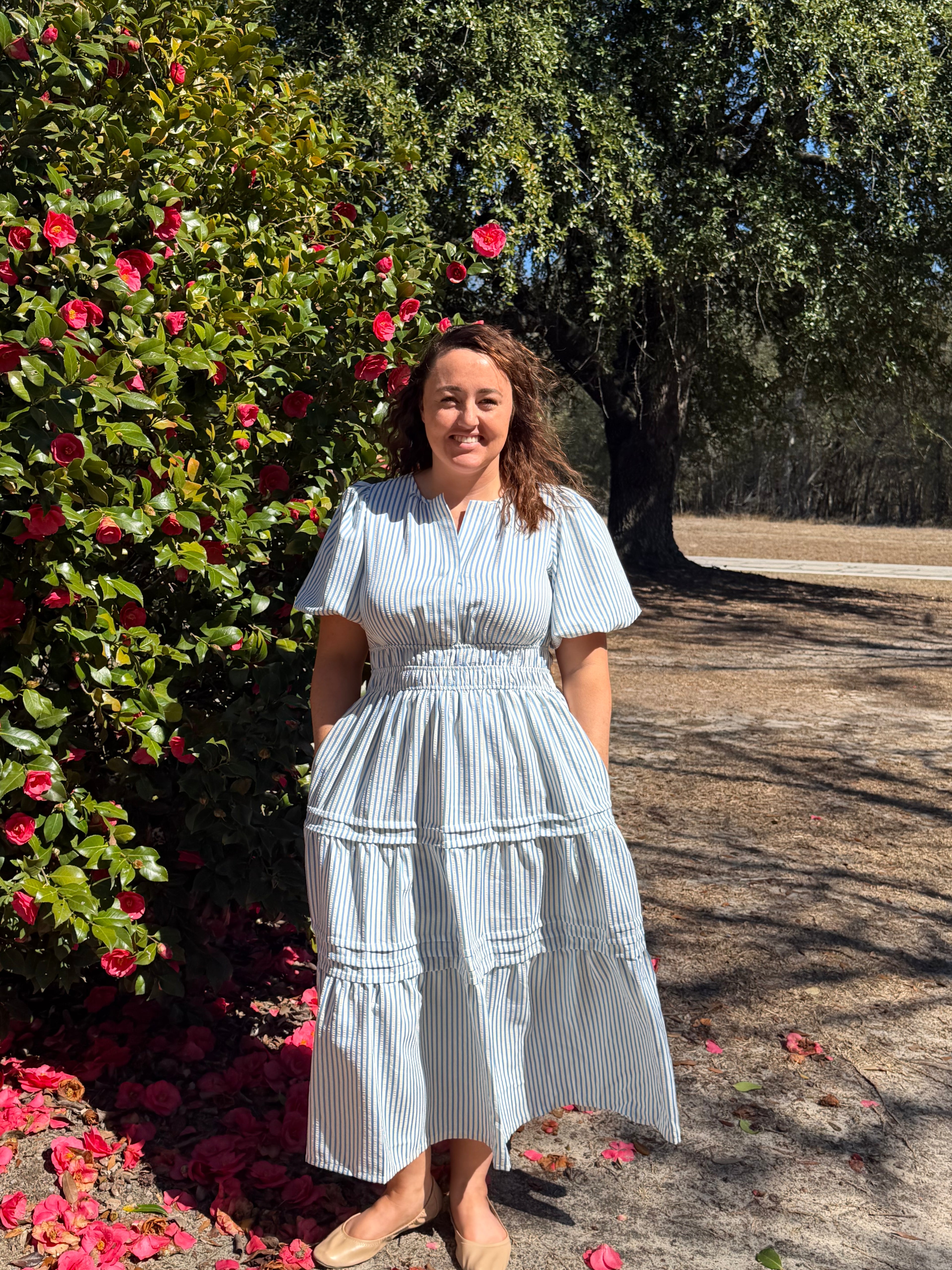 Sarah striped Dress