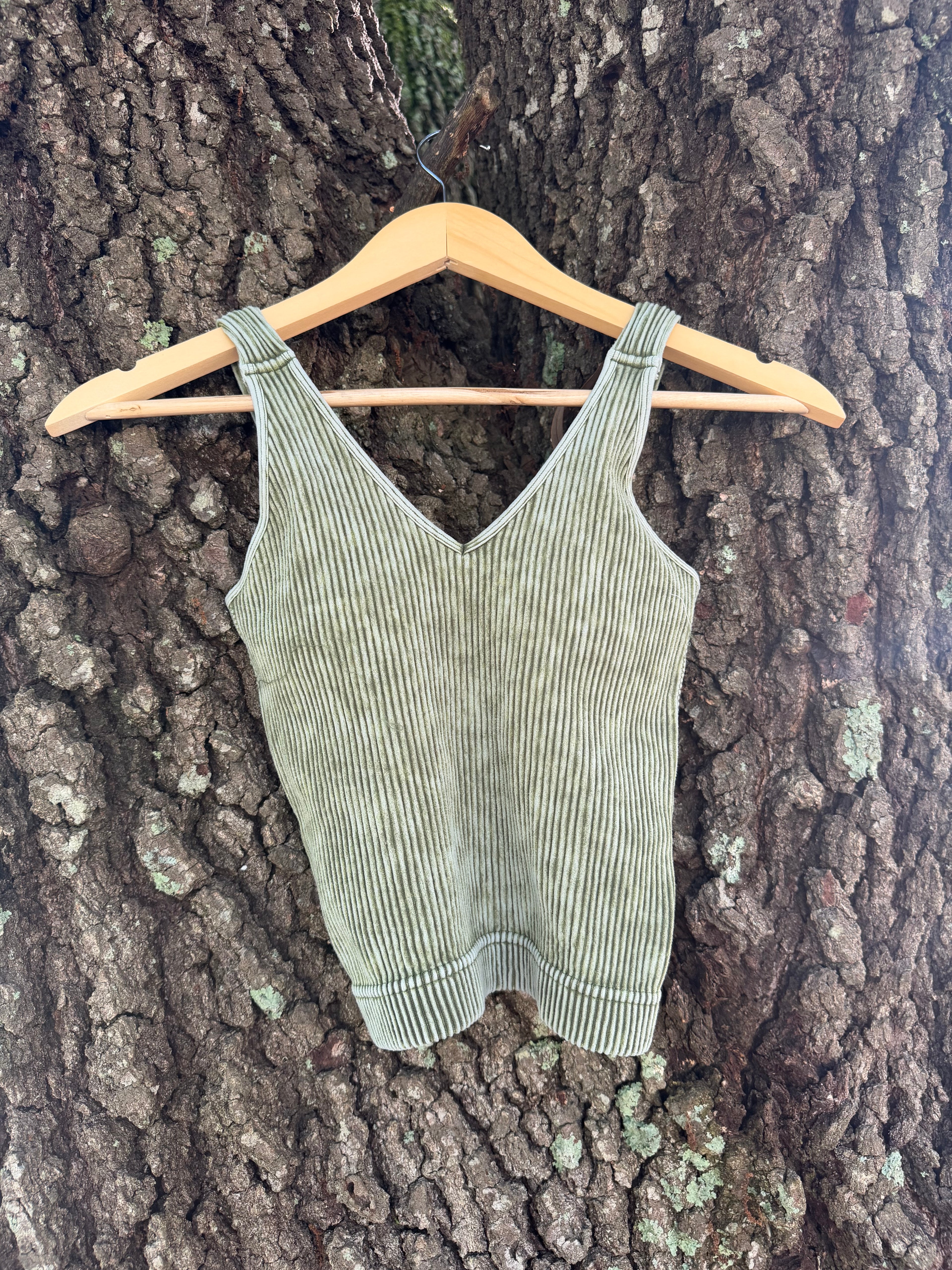 Zenana Padded Crop Top