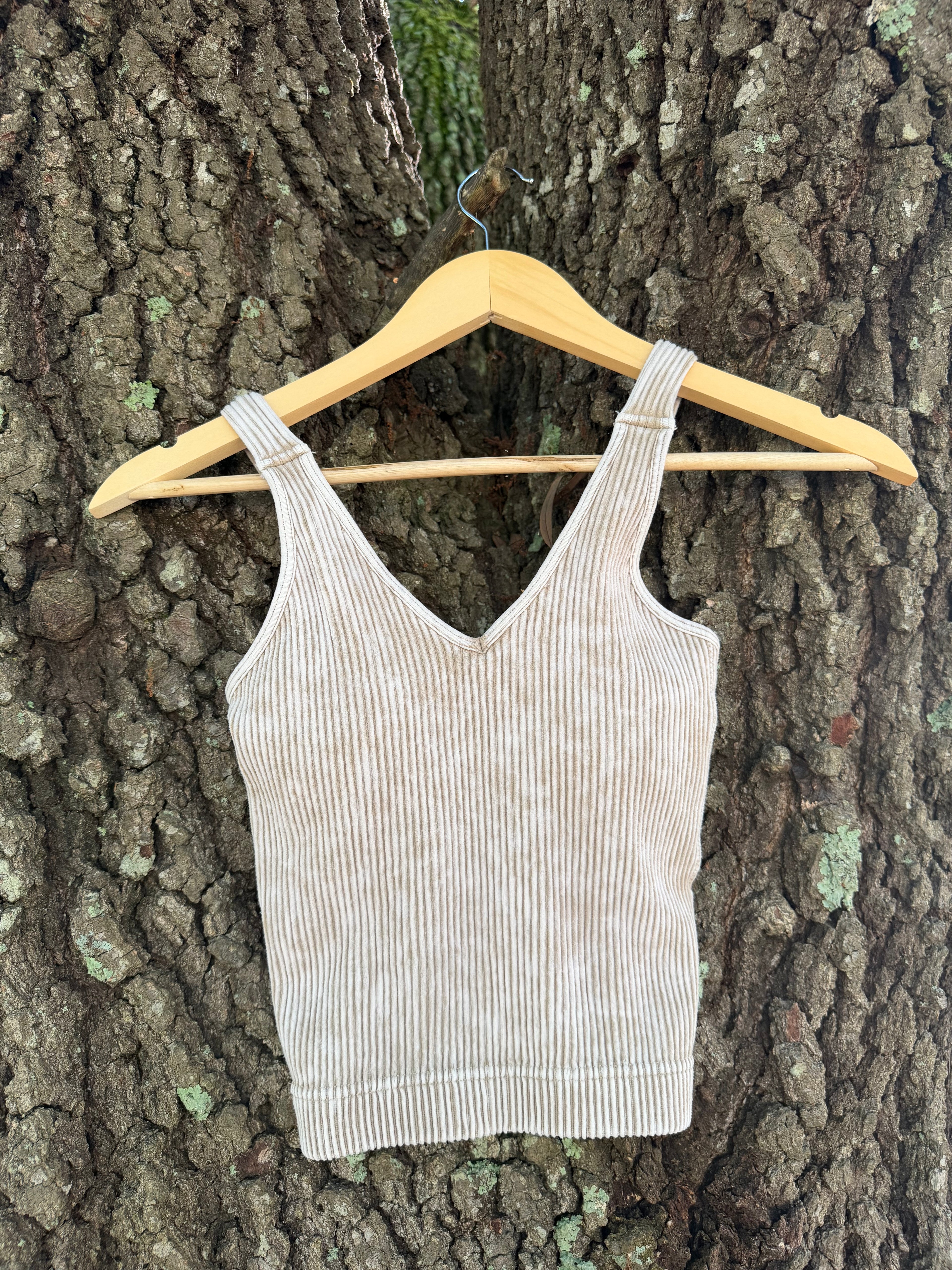 Zenana Padded Crop Top