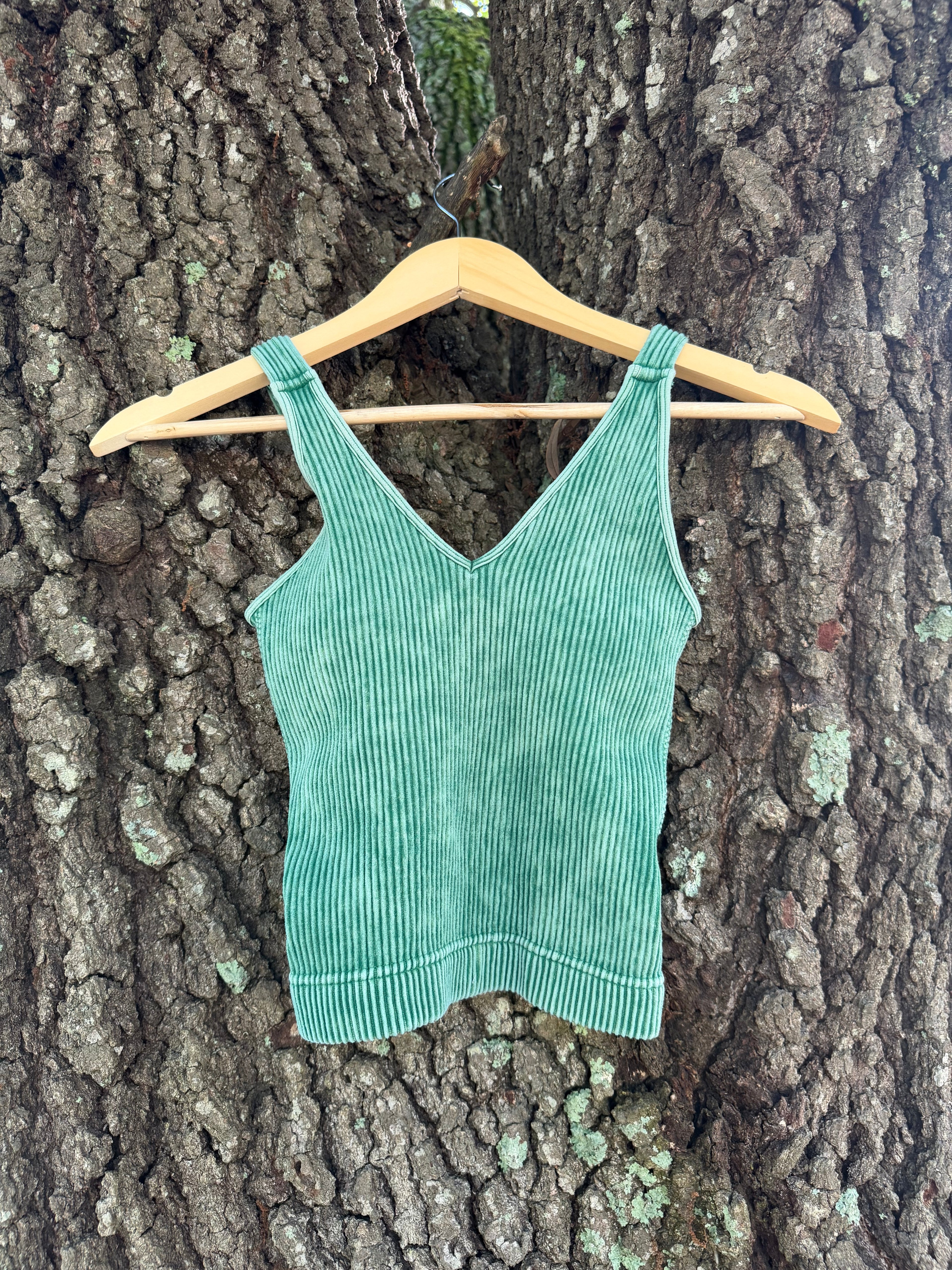 Zenana Padded Crop Top