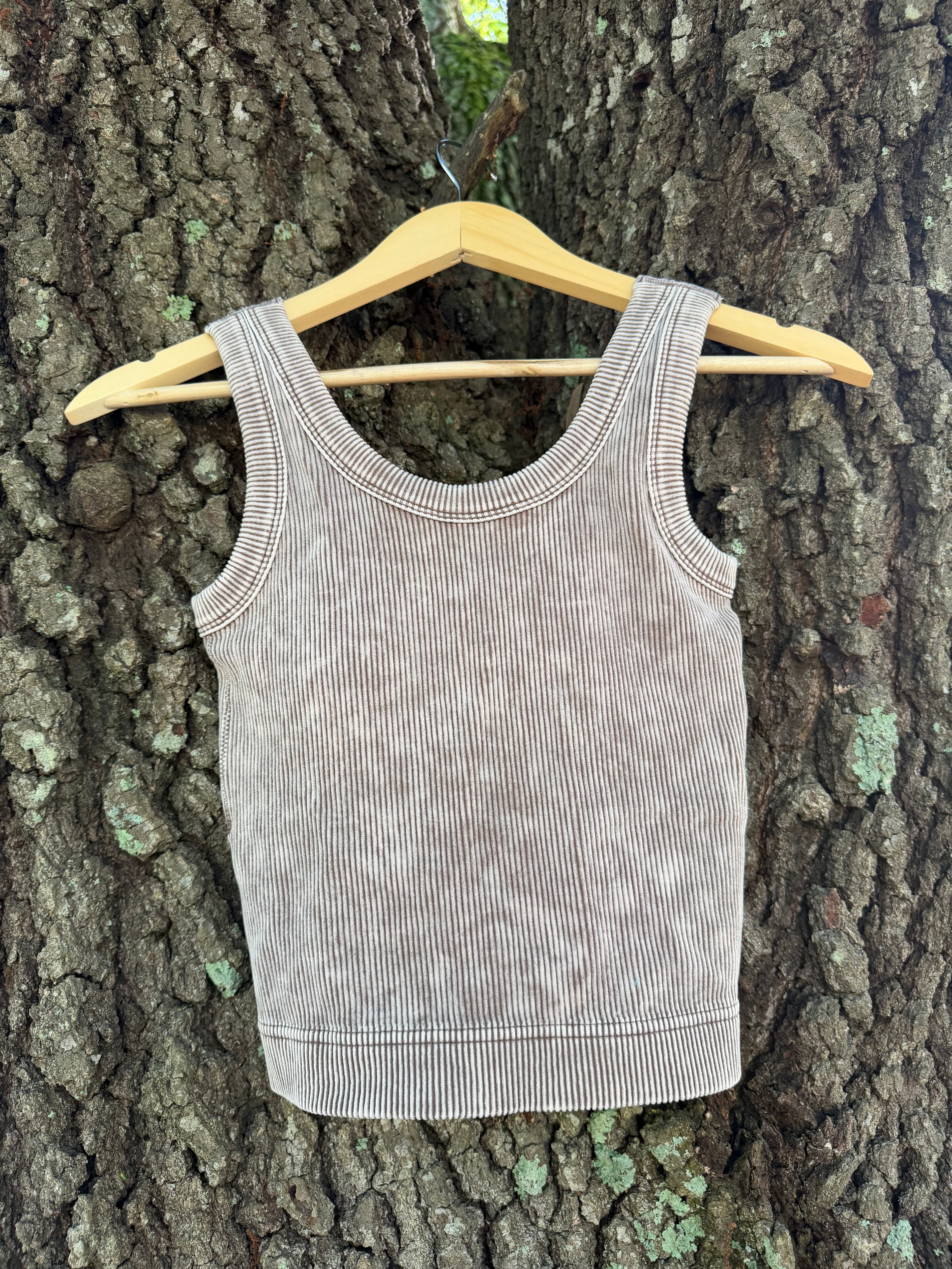 Zenana Padded Crop Top