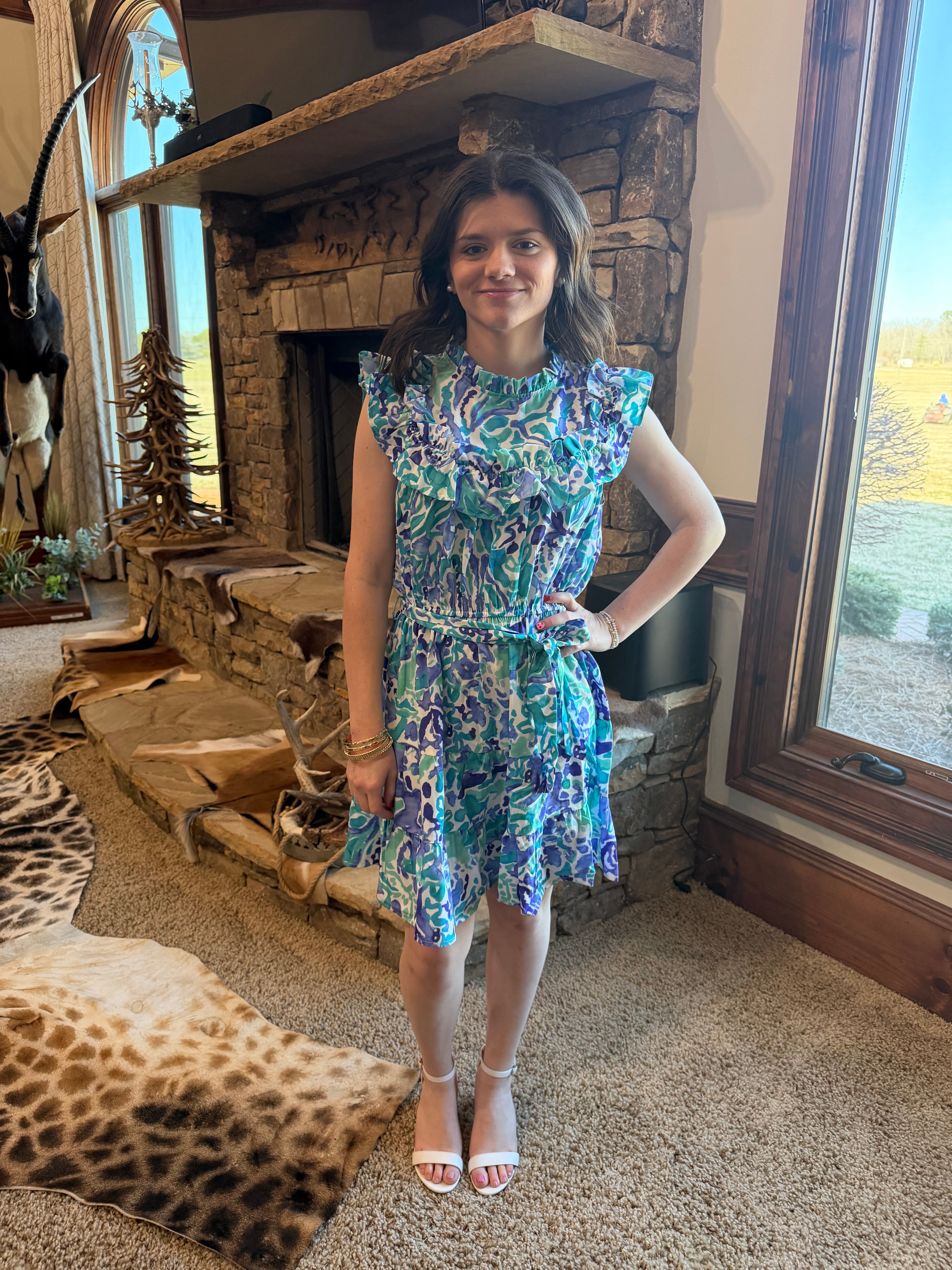 Turquoise Tumbleweed Dress