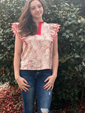 Ruby Wildflower Blouse
