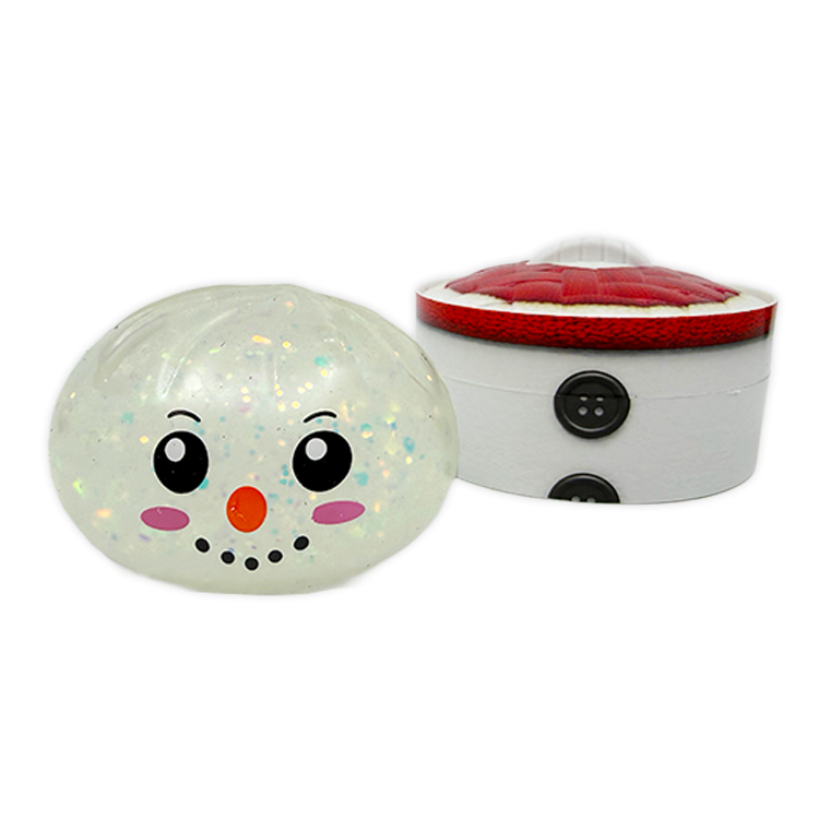 Fun Doh Christmas Dumpling Squishy Toy 12pc Holiday Display